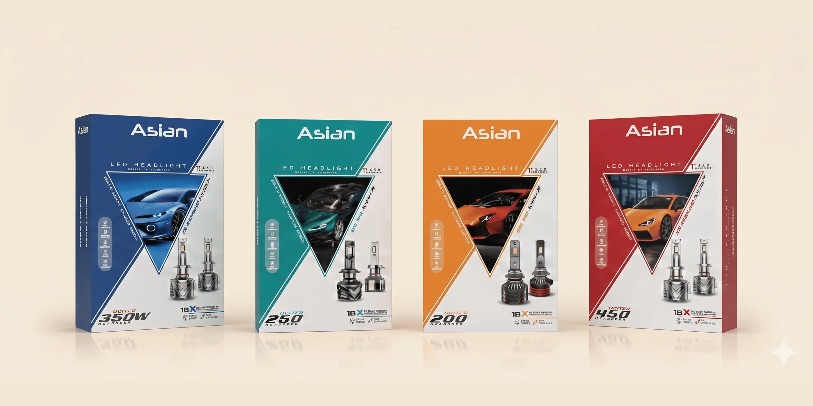 Asian — Asian — LED bulbs, auxiliary and forward lighting, and lighting solutions for commercial, farm, and passenger applications. — authorized distributor, Puran Auto Sales Jaipur